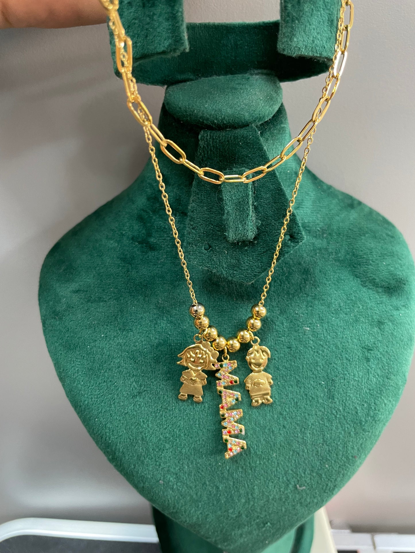 COLLAR DE MAMA ACERO